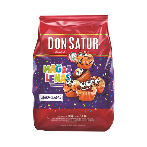Magdalenas Marmoladas Don Satur 200 Gr