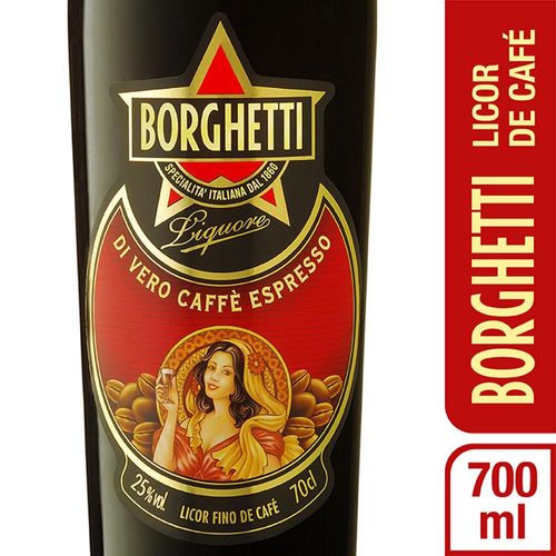 Licor Borghetti 700 Ml