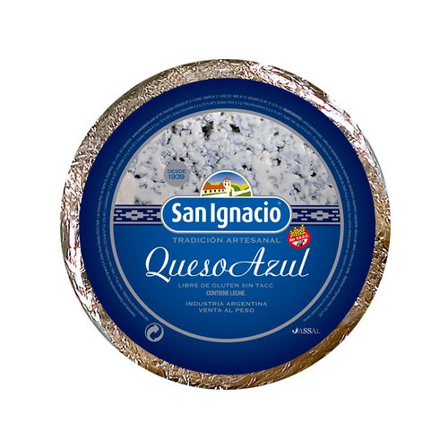 Queso Azul San Ignacio Sobre X Kg