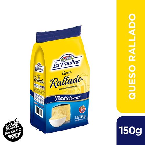 Queso Rallado La Paulina 150 Gr