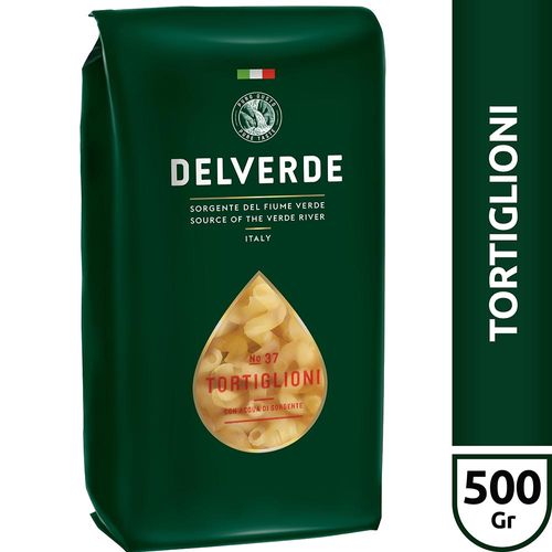 Fideos Tortiglioni Delverde X500 Gr