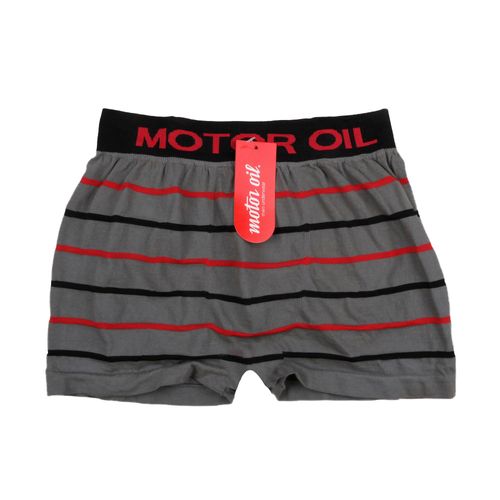 Boxer Hombres Rayado T.l X 1un B703 Motor Oil