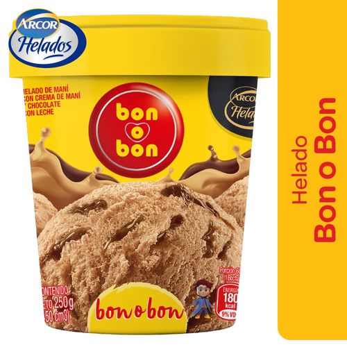 Helado Pote Bon O Bon 250 Gr Arcor