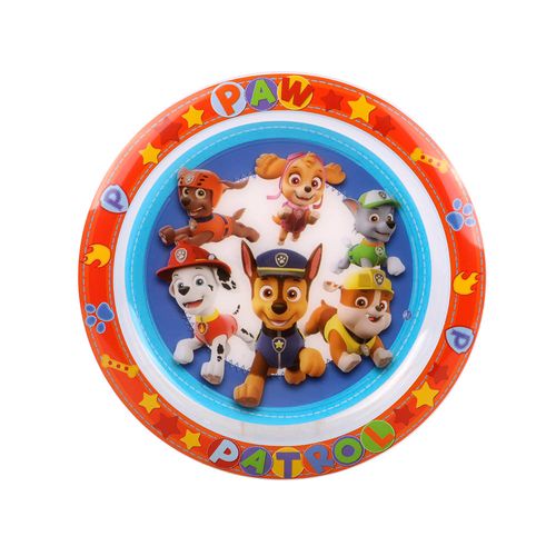 Plato Playo Paw Patrol - Plastico 26 Cm