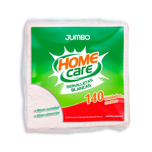 Servilletas Blancas 140 Un Home Care Mp