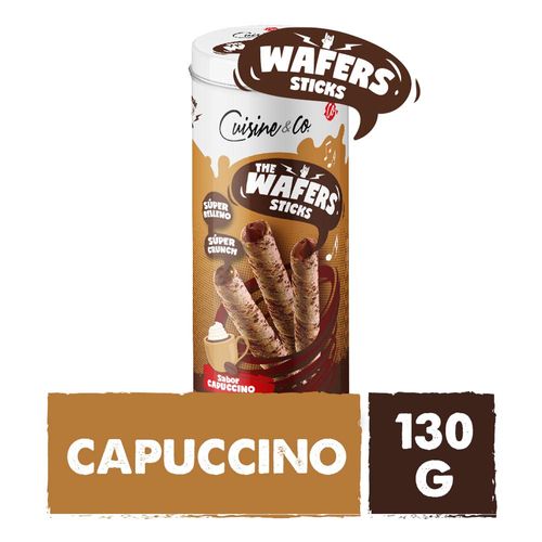 Cubanitos Waffers Capuchino 130 Grs Cuisine & Co