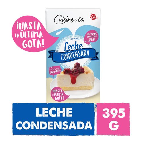 Leche Condensada 395 Gr Cuisine & Co Nbe Mp
