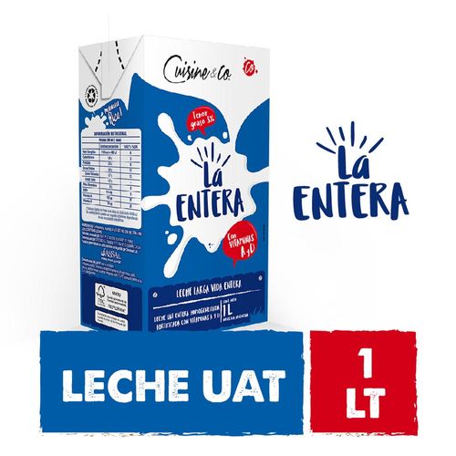 Leche Entera 1 L Cuisine & Co Nbe Mp