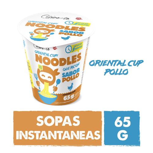 Sopa Instantánea Sabor Pollo 65 Grs Cuisine & Co