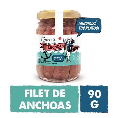 Filet Anchoas 90 Grs Cuisine & Co