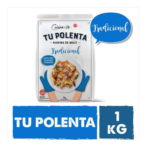 Tu Polenta Harina De Maiz Tradicional 1 Kg Cuisine & Co Nbe Mp