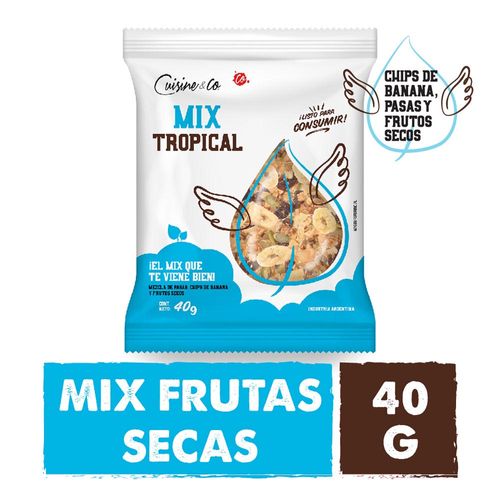 Mix Tropical Frutos Secos 40 Grs Cuisine & Co