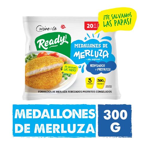 Medallones De Merluza Cuisine Y Co 300 Gr