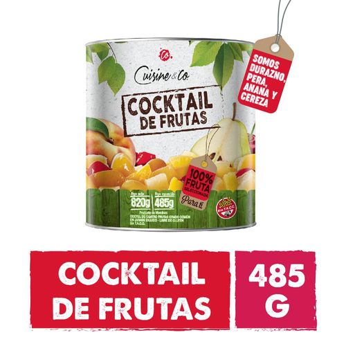 Coctel De Cuatro Frutas 485 Gr Cuisine & Co Nbe Mp