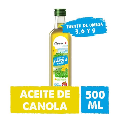 Aceite De Canola 500 Ml Cuisine & Co Nbe Mp
