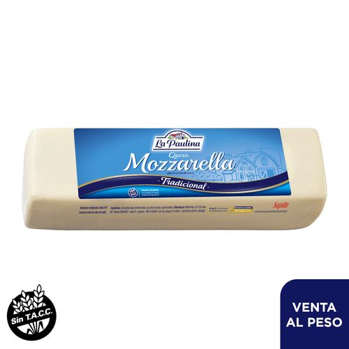 Queso Mozzarella La Paulina 1 Kg