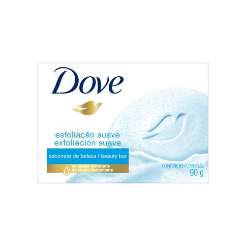 Jabón Pastilla Individual Dove Exfoliante 90 Gr