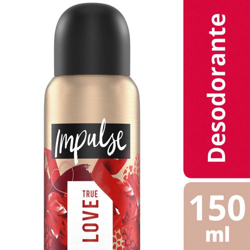 Desodorante Aerosol True Love 150 Ml Impulse