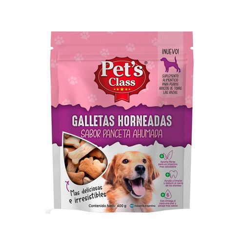Galletitas Pet's Class Panceta 400 Gr
