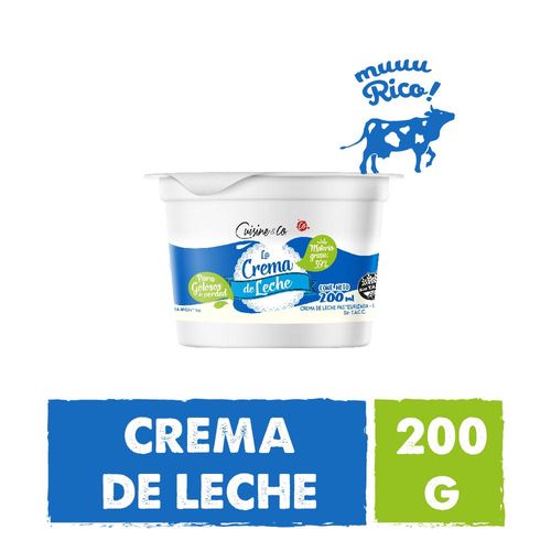 Crema De Leche 200 Gr Cuisine & Co Nbe Mp
