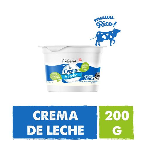 Crema De Leche Cuisine&co - 200 Gr