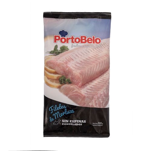 Filet De Merluza Portobelo Al Natural X 500 Gr.