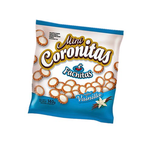 Mini Coronitas Vainilla Fachitas 140 Gr