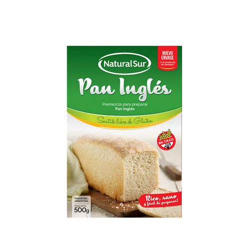 Premezcla Para Pan Inglés Sin Tacc 350 Gr Natural Sur