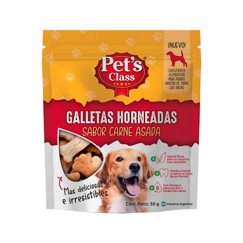 Galletitas Pet's Class Carne Asada 50gr