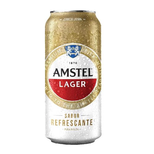 Cerveza Amstel Lager 473cc