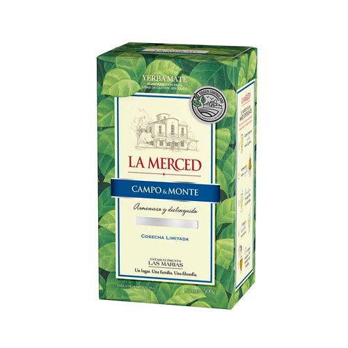 Yerba Mate Campo Y Monte La Merced 500 Gr