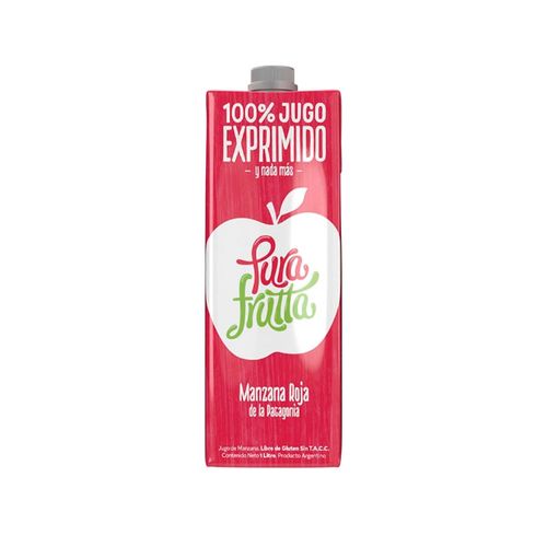 Jugo Exprimido Pura Frutta Manzana Roja 1 L