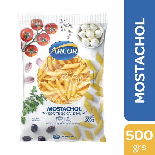 Mostachol Arcor Pastas Secas  500 Gr