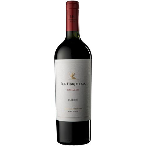 Vino Los Haroldos Estate Malbec Roble 750cc