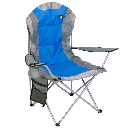 Silla Camping Con Apoyabrazos Acolchada