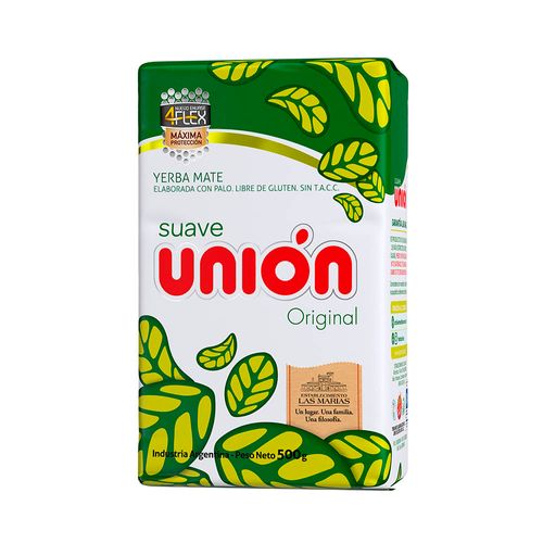 Yerba Mate 4flex Union 1/2 Kg