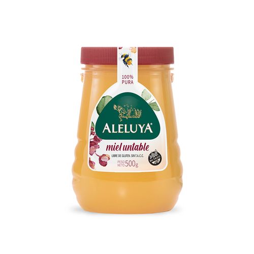 Miel Untable Sin Tacc Aleluya 500 Gr
