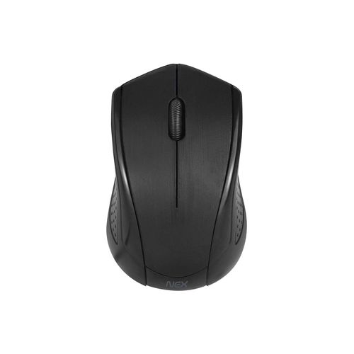 Mouse Alambrico Nex Black Silver