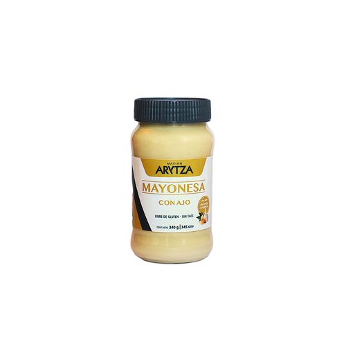 Mayonesa Sin Tacc Con Ajo Arytza 340 Gr