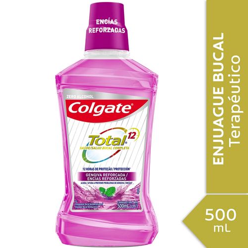 Enjuague Colgate Total Encias Reforzadas 500 Ml