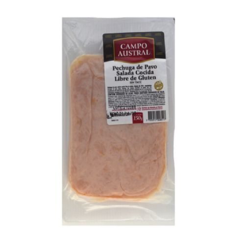 Pechuga De Pavo Campo Austral Feteada Sob 150 Gr