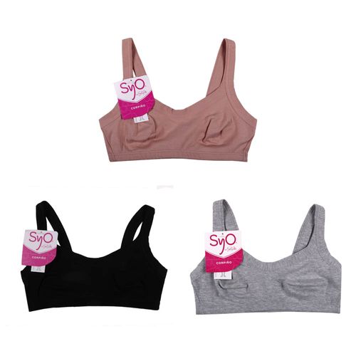 Top Basico Algodón Y Lycra Talle 110 X 1 Un Syo