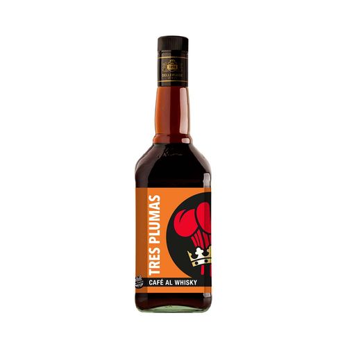 Licor Tres Plumas Café Al Whisky 750 Ml