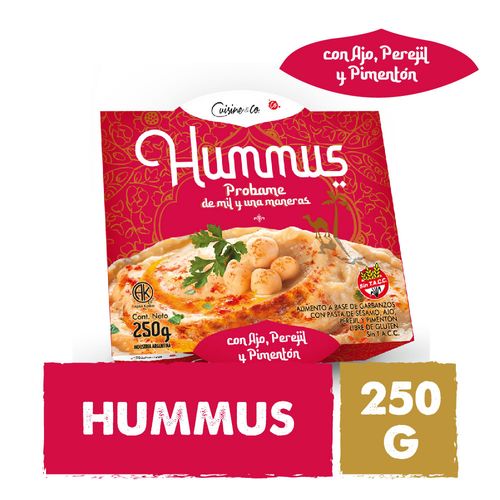 Hummus Con Pimenton