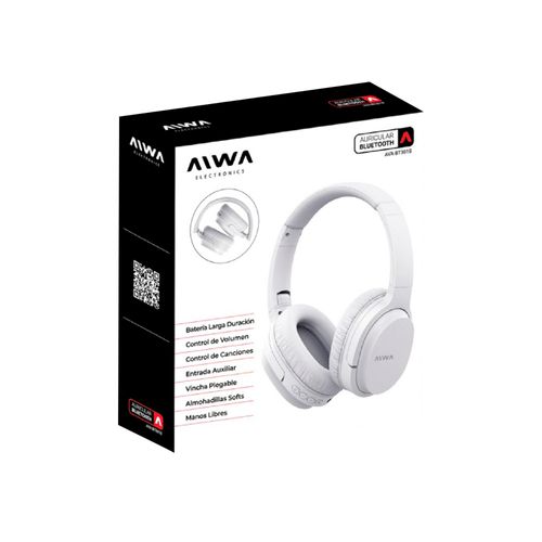 Auricular  Vincha Blanco Ava-bt301b Aiwa