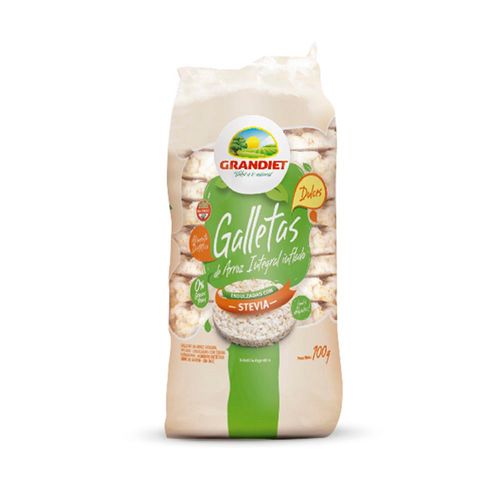 Galletas Discos Con Stevia Grandiet 100 Grs