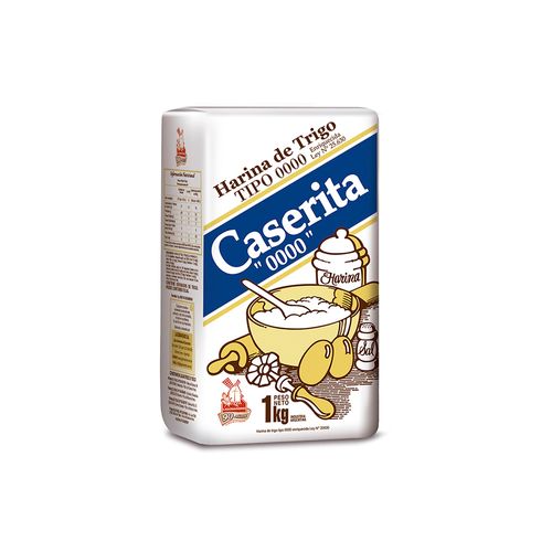 Harina Caserita 0000 1 Kg