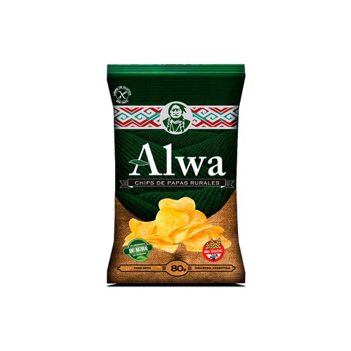 Chips De Papas Rurales 80 Gr Alwa