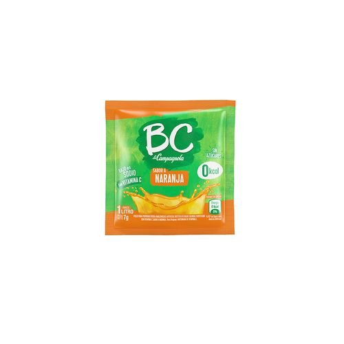 Jugo En Polvo De Naranja 7 Gr Bc