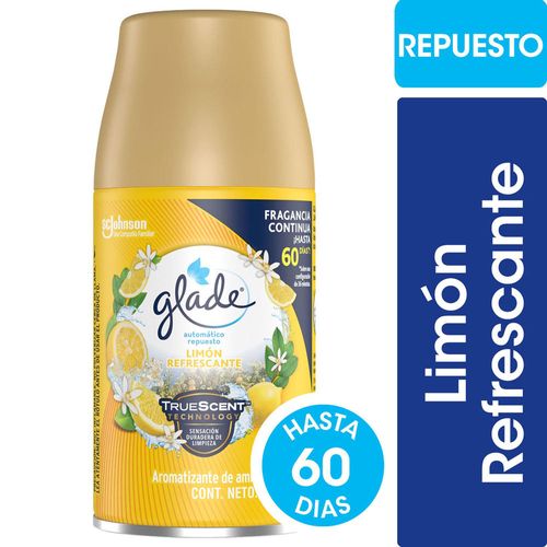 Aromatizador Automatico Glade Limón Repuesto 175cc